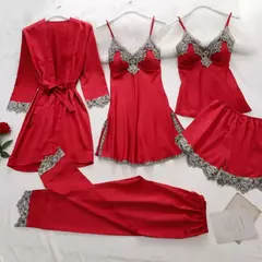 Conjunto de Pijama de Satén - tienda en línea