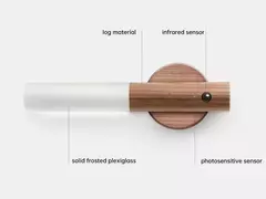 Luz nocturna con Sensor de movimiento, lámpara Led portátil magnética para in - comprar en línea