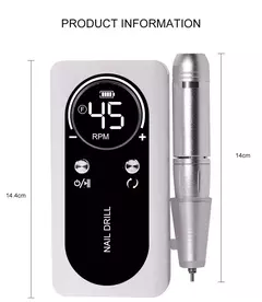 Pulidora Eléctrica Portátil Profesional para Uñas. - tienda en línea