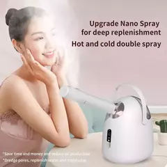 Máquina de Vapor Facial Portátil