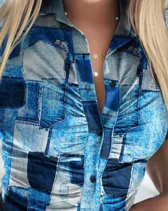 Blusa de Cuero Pu Manga Larga - TOKO Directo a tu Puerta