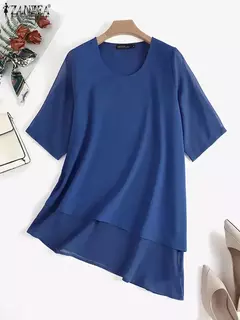 Blusa Informal de Gasa - comprar en línea
