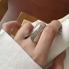 Anillos Minimalistas de Color Plateado - comprar en línea