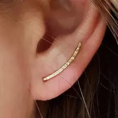 Pendientes de Clip en forma de Horquilla