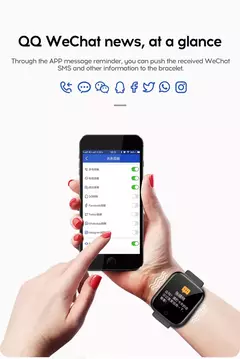 Reloj inteligente multifuncional para hombre y mujer.