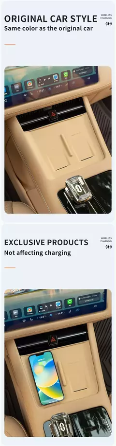 Almohadilla de silicona de carga inalámbrica Ideal para Coche