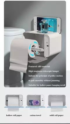 Soporte de Papel Higiénico Automático en internet