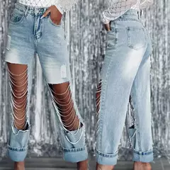 Jeans con Agujeros Europeos - TOKO Directo a tu Puerta