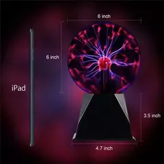 Imagen de Lámpara de bola de Plasma Mágica con Control de Sonido.