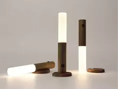 Luz nocturna con Sensor de movimiento, lámpara Led portátil magnética para in en internet