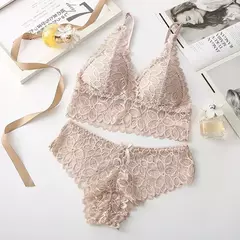 Conjunto de ropa Interior de Encaje Sexy - comprar en línea