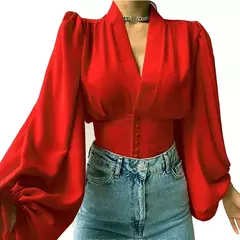 Camisa de Manga Larga Elegante