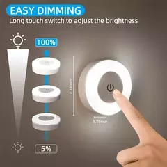 Mini luces LED de noche con Sensor táctil. - tienda en línea