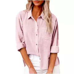 Imagen de Camisas de lino y algodón para mujer.