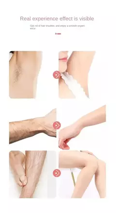 Depiladora Eléctrica Portátil con Forma de Lápiz Labial. - comprar en línea