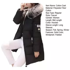 Abrigo de Algodón Invierno Total - tienda en línea