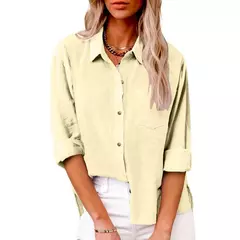 Imagen de Camisas de lino y algodón para mujer.
