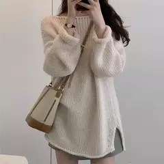 Suéter de Cuello Redondo - tienda en línea