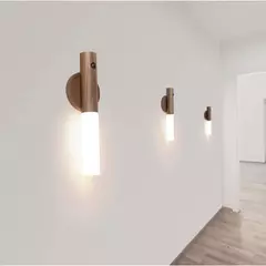 Luz nocturna con Sensor de movimiento, lámpara Led portátil magnética para in en internet