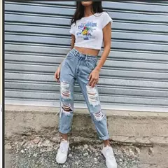 Jeans Dobladillo Europeo - comprar en línea