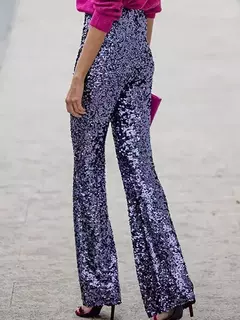 Imagen de Pantalones Acampanados de Lentejuelas