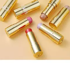 Colorete multiusos 3 en 1, Brillo Facial tinte para ojos, mejillas y labios, resistente al agua.