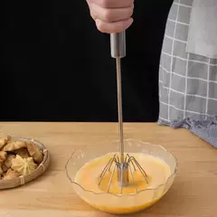 Batidor semiautomático de acero inoxidable. - tienda en línea