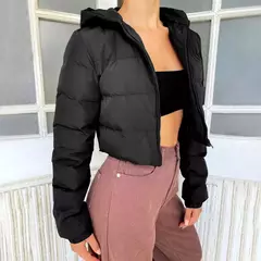 Chaqueta con Capucha Cálida en internet