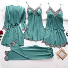 Imagen de Conjunto de Pijama de Satén