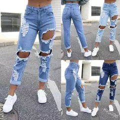Pantalones Rasgados para Mujer en internet