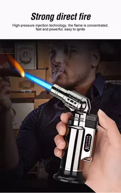 Encendedores de Gas Turbo de Metal - TOKO Directo a tu Puerta