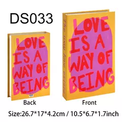 Libros Falsos de Lujo para Decoración del Hogar. - TOKO Directo a tu Puerta