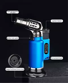 Encendedores de Gas Turbo de Metal - TOKO Directo a tu Puerta