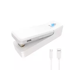 Imagen de Mini sellador de Bolsas 2 en 1, Portátil Pecargable.