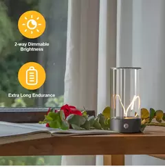 Lámpara de mesa LED portátil inalámbrica,Ideal para Excritorios. en internet