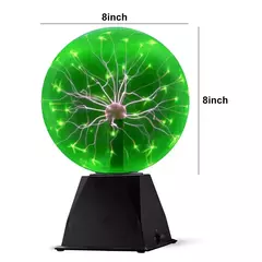 Lámpara de bola de Plasma Mágica con Control de Sonido. - TOKO Directo a tu Puerta