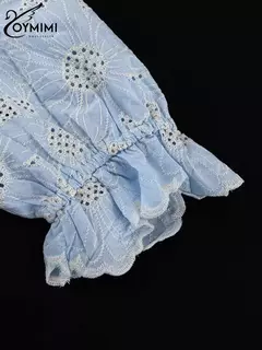 Imagen de Camisa con Estampado Azul