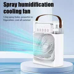 Ventilador portátil 3 en 1 para el hogar.