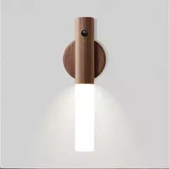 Luz nocturna con Sensor de movimiento, lámpara Led portátil magnética para in