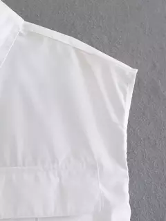 Blusa Corta Sin Mangas - tienda en línea