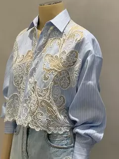 Camisa Elegante de Encaje - comprar en línea