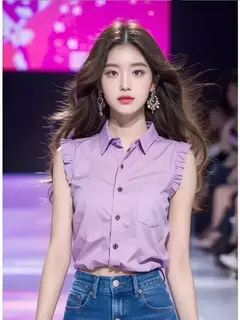 Camisa sin Mangas Color Sólido - TOKO Directo a tu Puerta