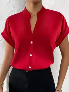 Blusa blanca de Chifón. - TOKO Directo a tu Puerta