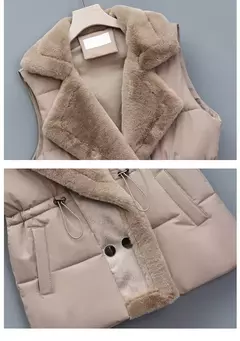 Chaleco de algodón con Aborregado - comprar en línea