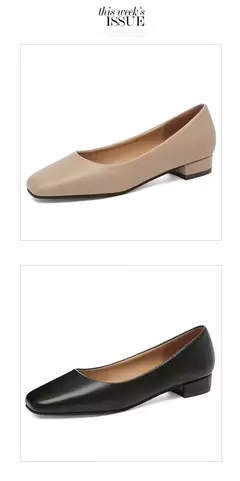 Zapatos Planos Punta Cuadrada - comprar en línea