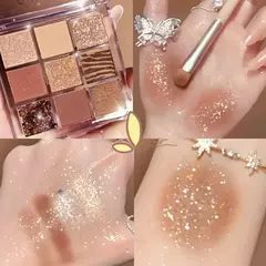 Paleta de Sombra de Ojos Mate Brillante - TOKO Directo a tu Puerta