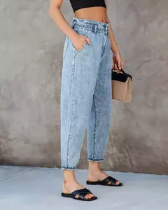 Pantalones Harem en Azul Clásico - comprar en línea