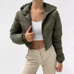 Chaqueta con Capucha Cálida - tienda en línea