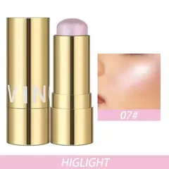 Colorete multiusos 3 en 1, Brillo Facial tinte para ojos, mejillas y labios, resistente al agua. - comprar en línea