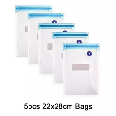 Bolsas de Almacenamiento de Alimentos al Vacío Reutilizables - tienda en línea